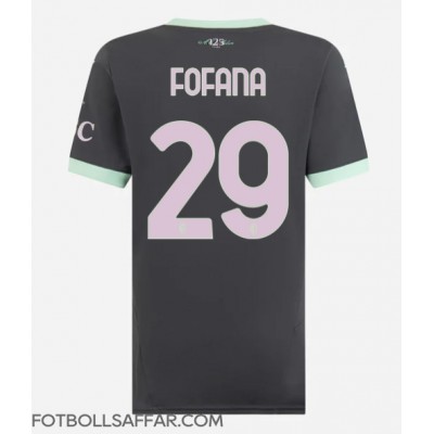 AC Milan Youssouf Fofana #29 Tredjeställ Dam 2024-25 Kortärmad AC Milan Youssouf Fofana #29 Tredjeställ Dam 2024-25 Kortärmad